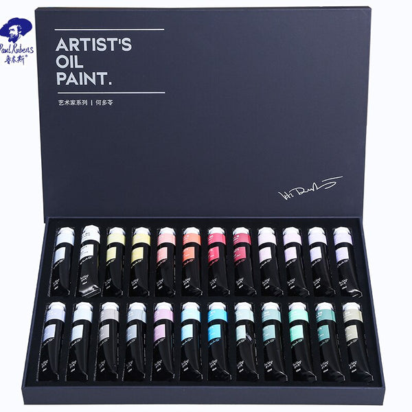 Paul Rubens Artist Oil Paint,18 Vibrant Colors with Great Lastfastness,  60ml Large Capacity Tubes, Oil Paint Set Supplies for Artists, Students
