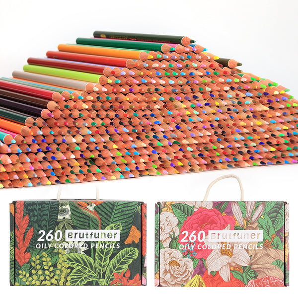 Brutfuner Colored Pencils 520 color set oil-based oily colored pencils JP  NEW