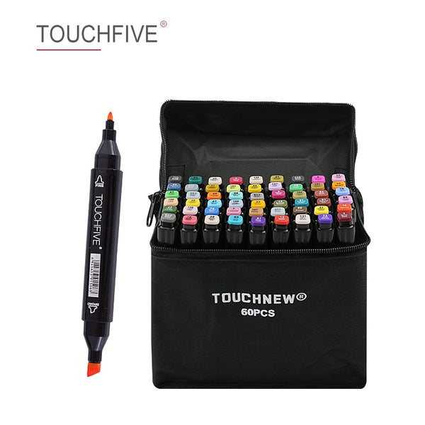 Touch FIVE Color Art Markers Set Dual Headed Sketch Markers(80