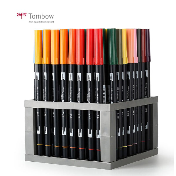 TOMBOW Calligraphy Soft Brush Pen Art Markers Black Ink Pens for Lett –  AOOKMIYA