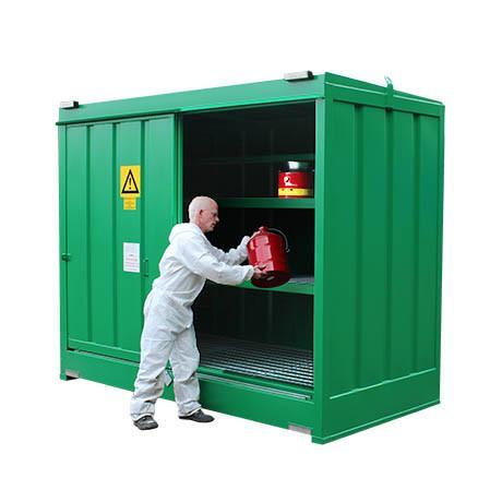 Chemstor® - CS3 Walk-in Store ||To Hold 80 Containers or Small Cans