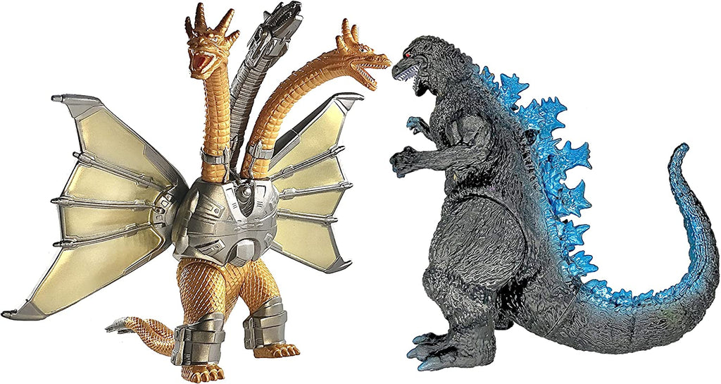 TwCare Set of 2 Mecha Godzilla Earth MechaGodzilla Kiryu Toys, Kaiju  Universe Action Figures King of The Monsters Movable Joints Movie Series  Soft