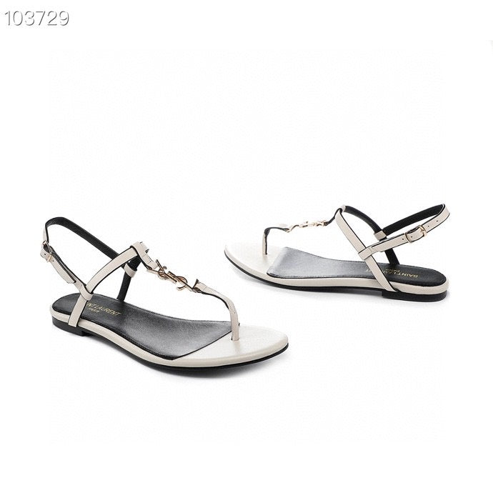 Saint Laurent YSL Opyum Sandals Flat shoes 081455