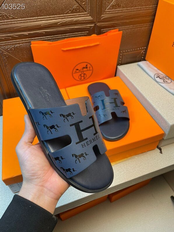 HERMES  Popular Summer Women's Flats Men Slipper Sandals Shoes06090qh