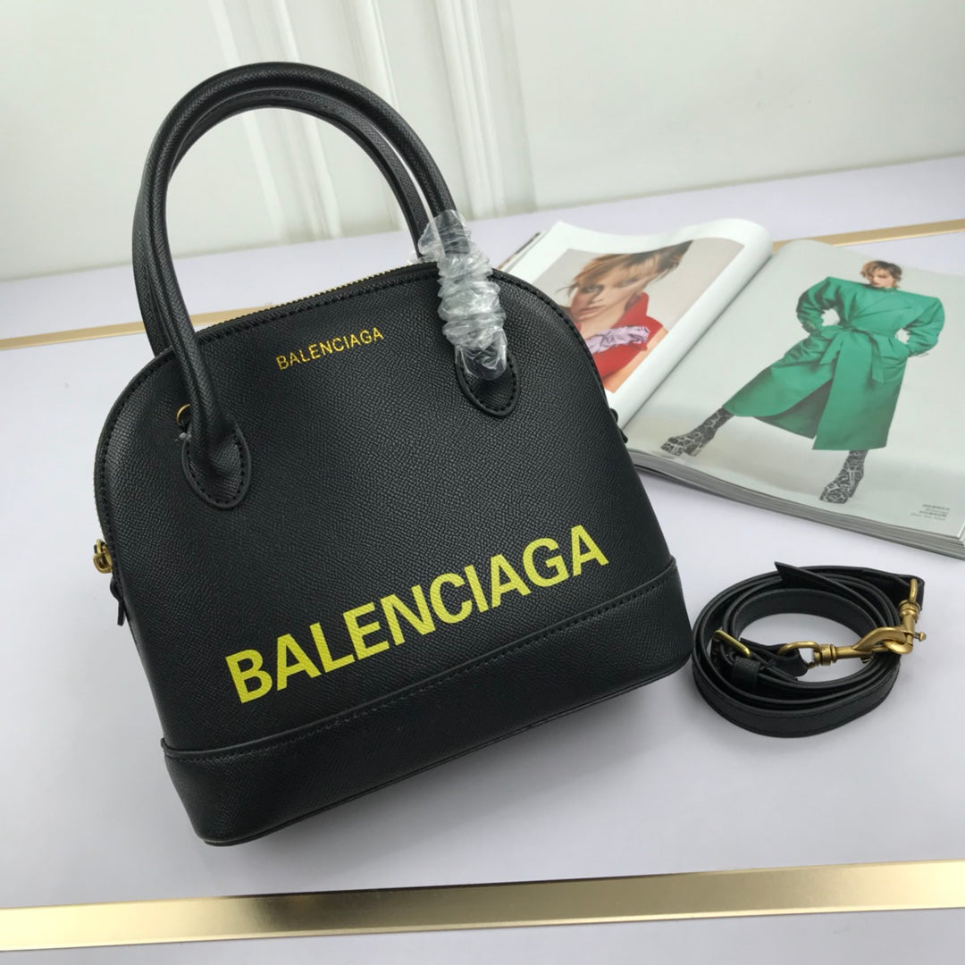 Balenciaga Newest Popular Women Leather Tote Crossbody Satchel Shoulder Bag Handbag 061705
