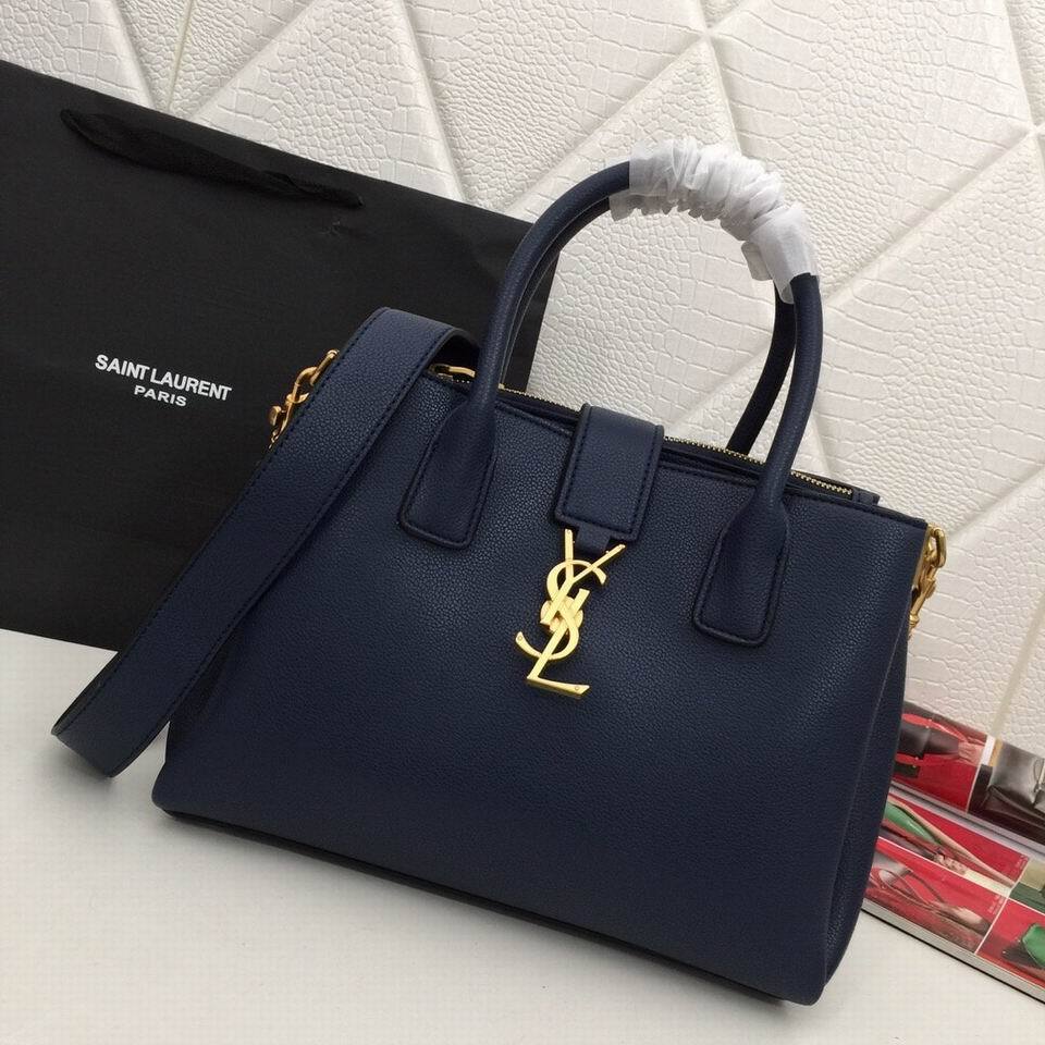 ysl women leather shoulder bags satchel tote bag handbag shoppin