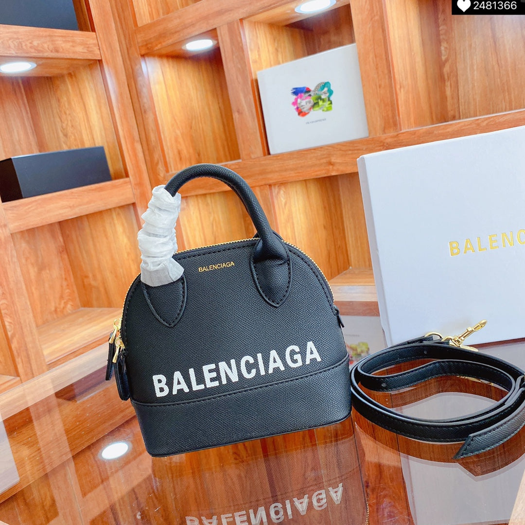 Balenciaga Women's fashion Leather Shoulder Bag Satchel Tote