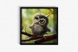Little Owl DIY Diamond Painting Kit