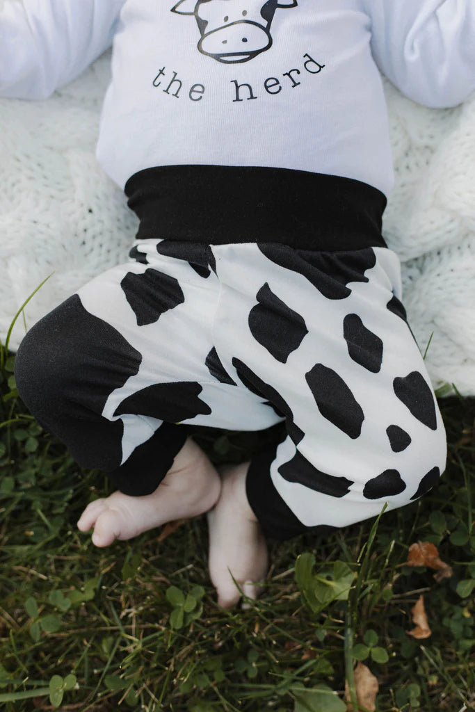 Cow Print Joggers