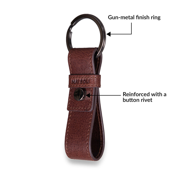 Canelli Brown Key Ring • Lambda Golf ®