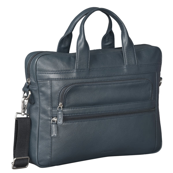 Chester Double Zip Laptop Bag - Black – Mai Soli