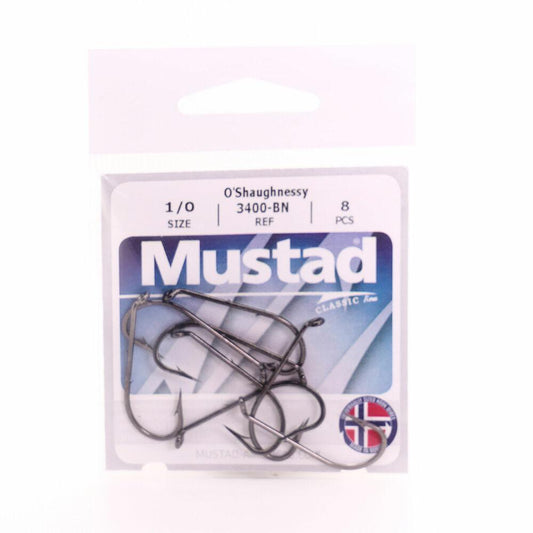 Mustad O'Shaughnessy Hooks Duratin – Tackle World