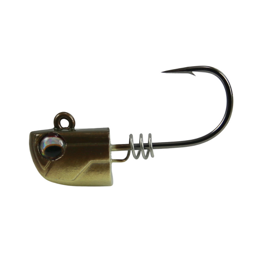 No Live Bait Needed Screw Lock Jig Heads for 8 Paddle Tails – Tackle World
