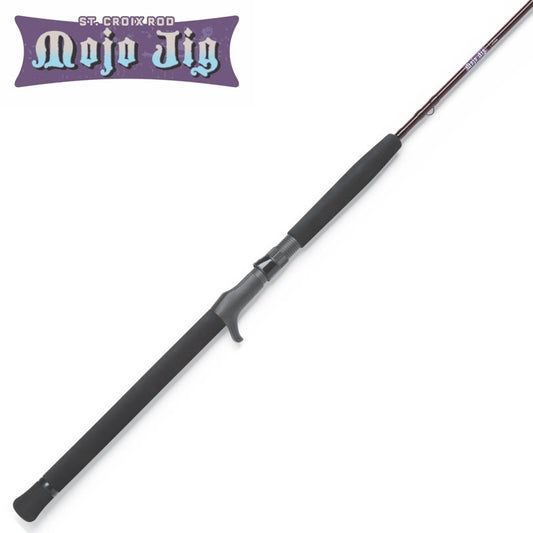 St. Croix Mojo Bass Casting Rod, MJC68MHF (Jig-N-Worm) - Import It All