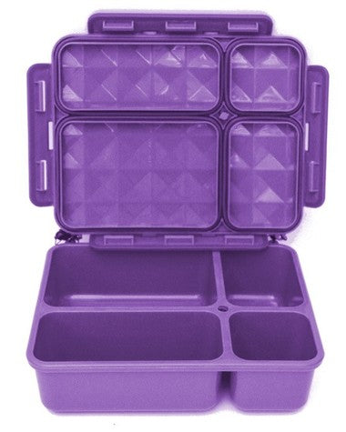 Bentology Lunch Box for Kids Sloth Insulated Durable Lunch Box Cute Green  Purple