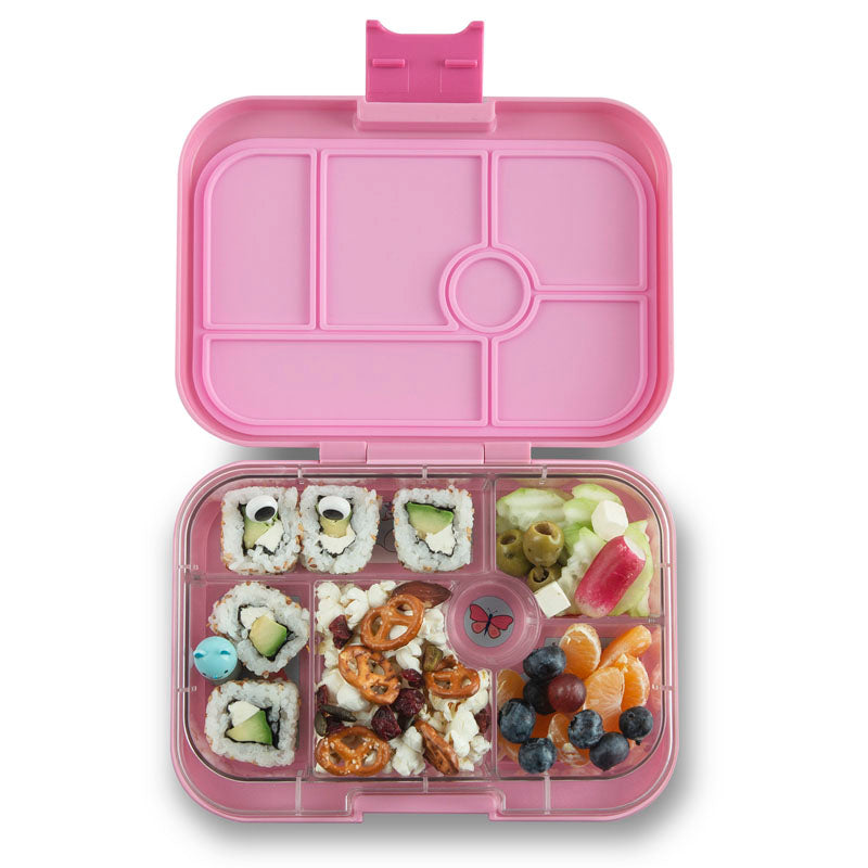 Yumbox Mini Snack Coco Pink 3-Compartment Lunch Box - Mighty Rabbit