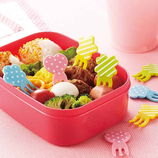 funny eyes face food picks for Bento Box Lunch Box - modeS4u