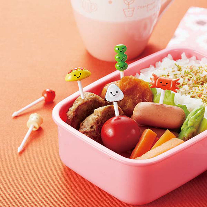 funny eyes face food picks for Bento Box Lunch Box - modeS4u