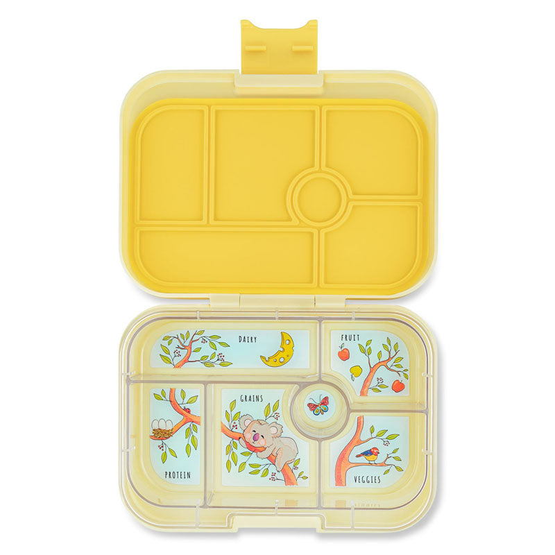 Kids lunch box UNICORN 625 ml, 6 compartments, pink, Yumbox 