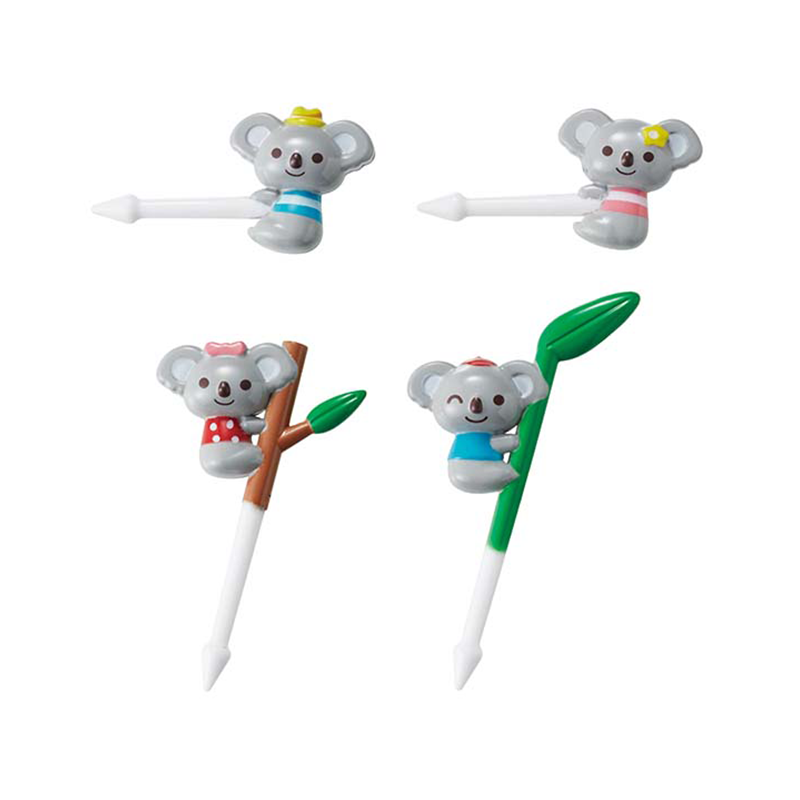 Japanese Bento Box Accessories Food Pick Cute Animal Fork 8 pcs fo