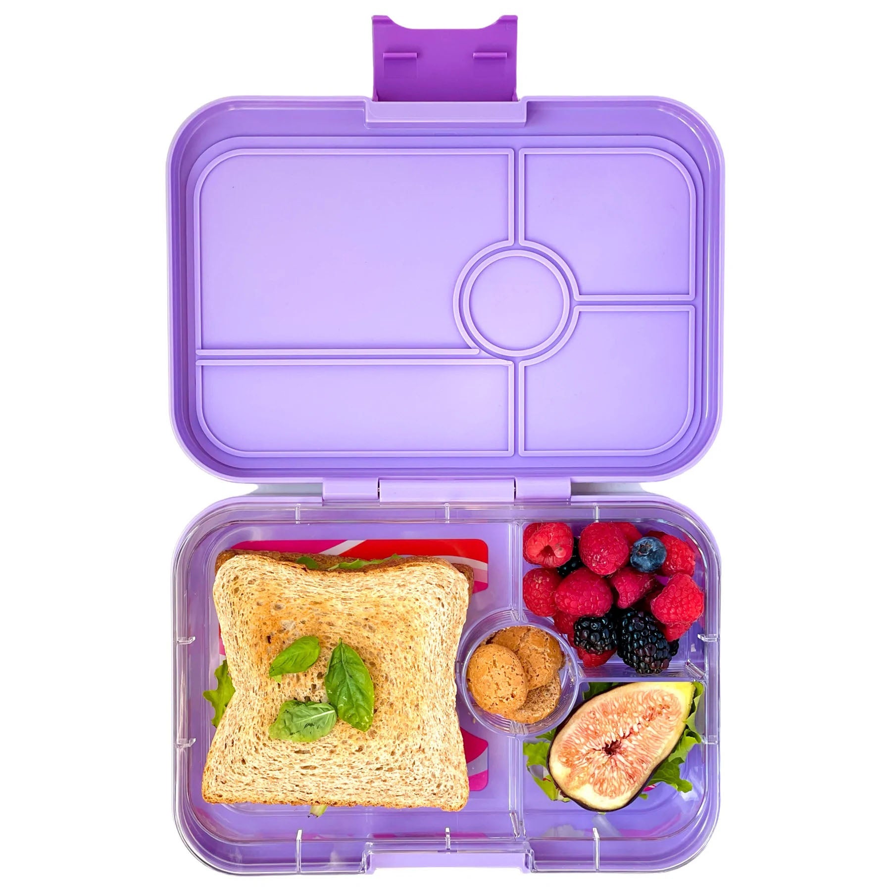 Snack Size Bento Lunch Box Malibu Purple (Rainbow)