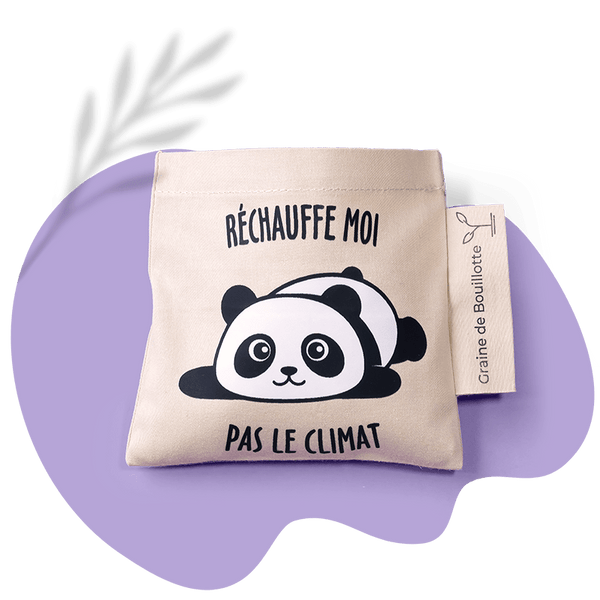 Chauffe main panda tout doux réutilisable mini bouillotte pour mains