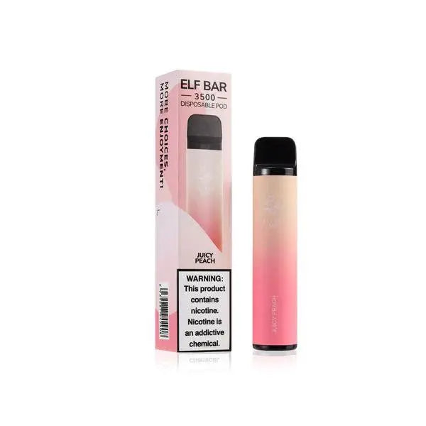 ELF BAR 3500 PUFFS 50MG - JUICY PEACH Elf Bar