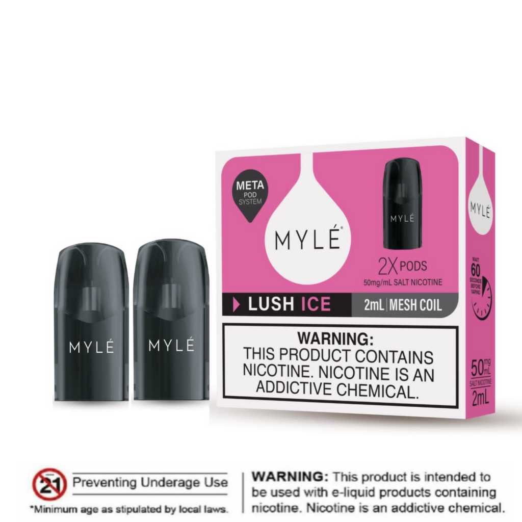 Myle V5 Pods | Myle Meta Pods Mega Melon 50mg 2ML MYLE