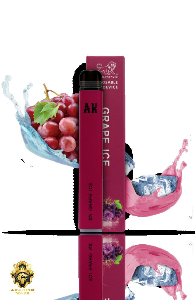 ARABISK AK - Grape Ice 900 Puf 50 Mili-gram Arabisk Vape