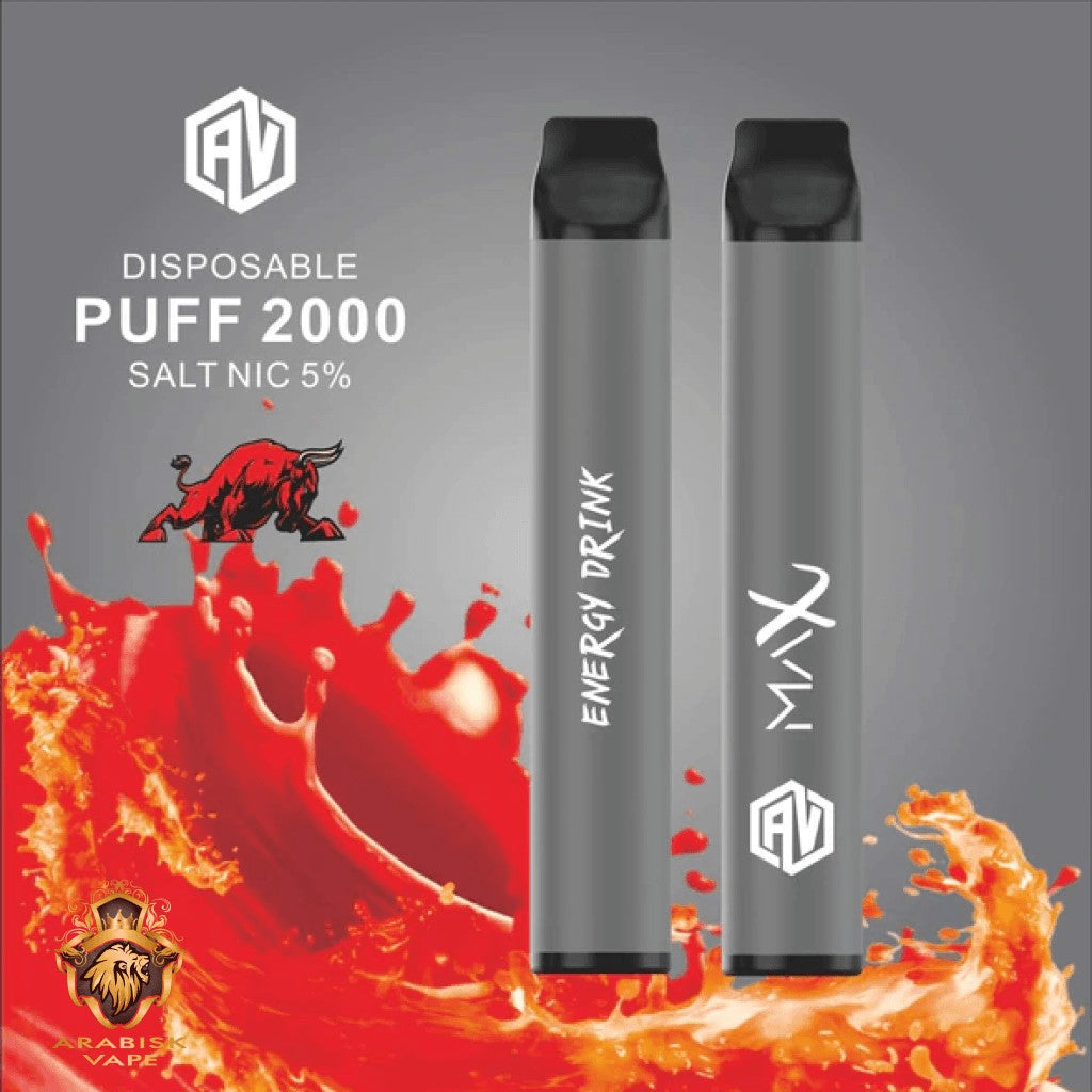 AV MAX - Energy Drink 2000 Puffs 30mg AV