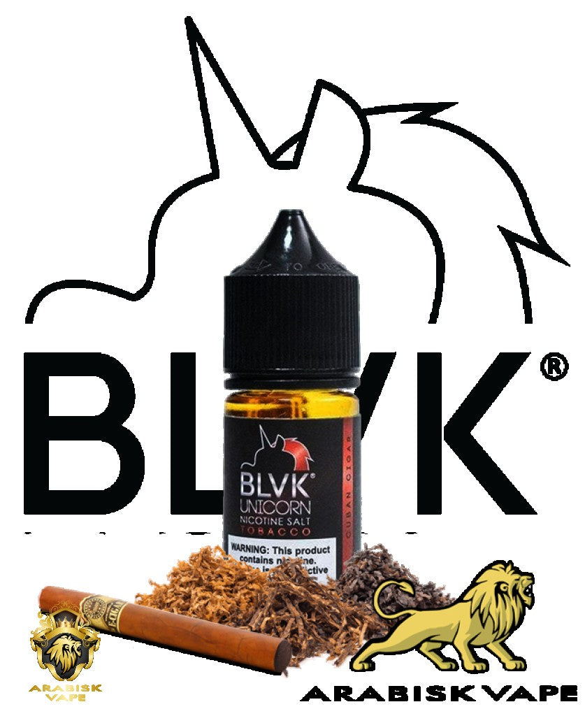 BLVK Unicorn Salt - Cuban Cigar 35mg 30ml BLVK