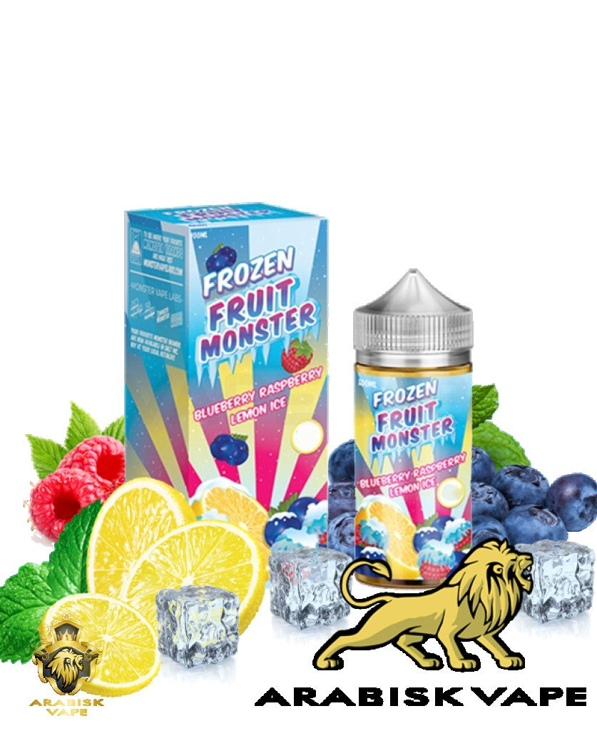 Frozen Fruit Monster Blueberry Raspberry Lemon 100ml 0mg Arabisk Vape 6979