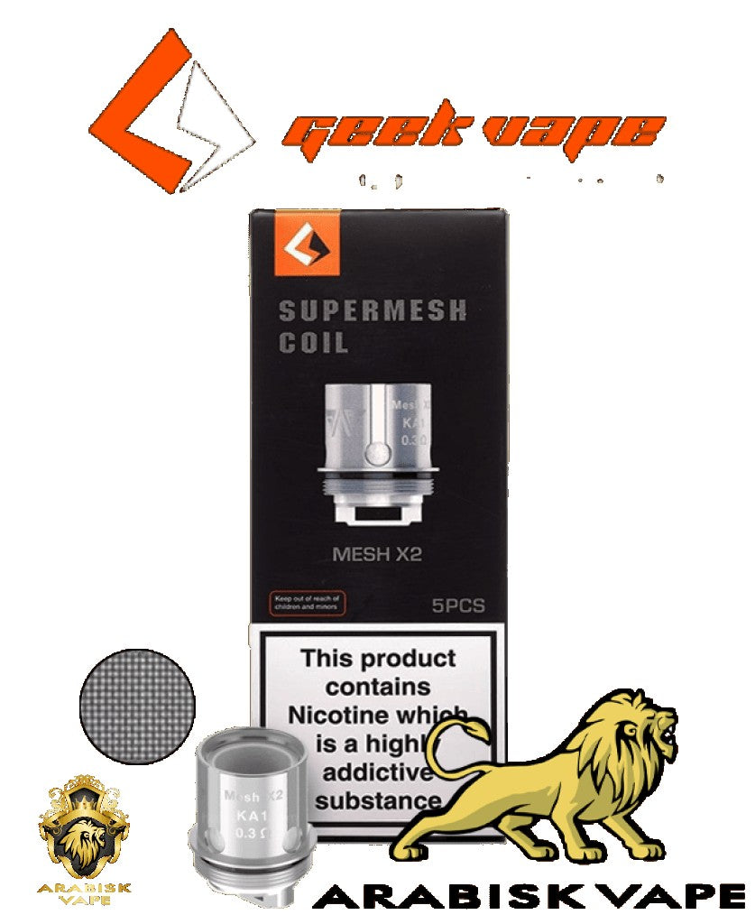 Geek Vape - Supermesh Coil X2 KA1 0.4 Geek Vape