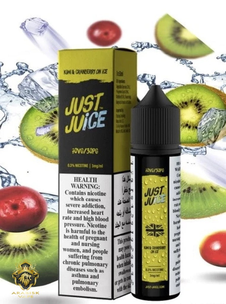 Just Juice Ice Series - Kiwi & Cranberry 3mg 50ml Just Juice