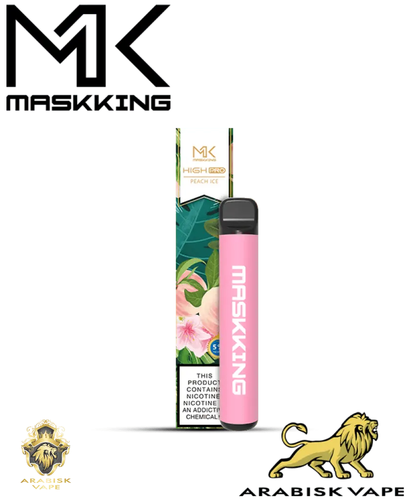 MASKKING - HIGH PRO Peach Ice 1000 Puffs 50mg MASKKING