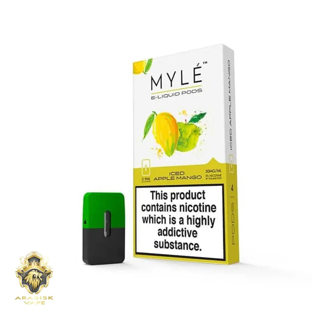 MYLE V2 Pods - Iced Apple Mango 0.9ml 20mg MYLE