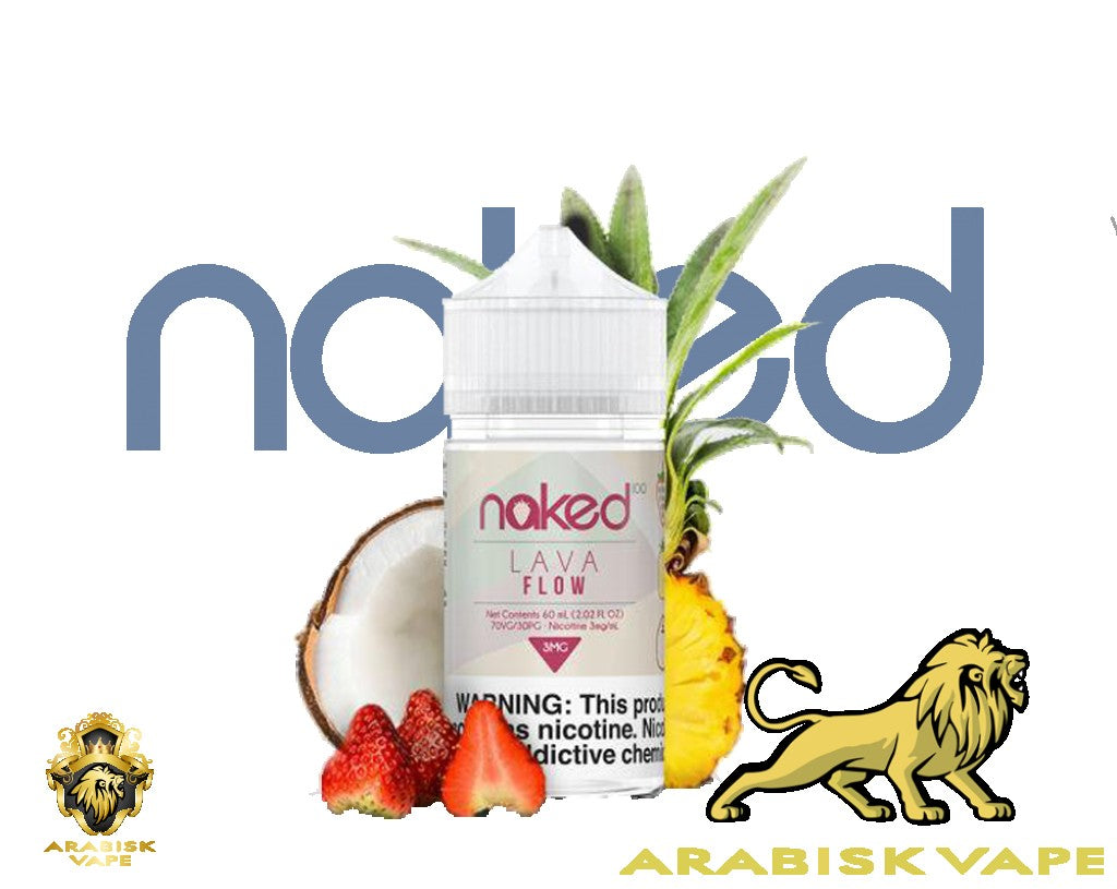 Naked 100 Series - Lava Flow 3mg 50ml Naked 100