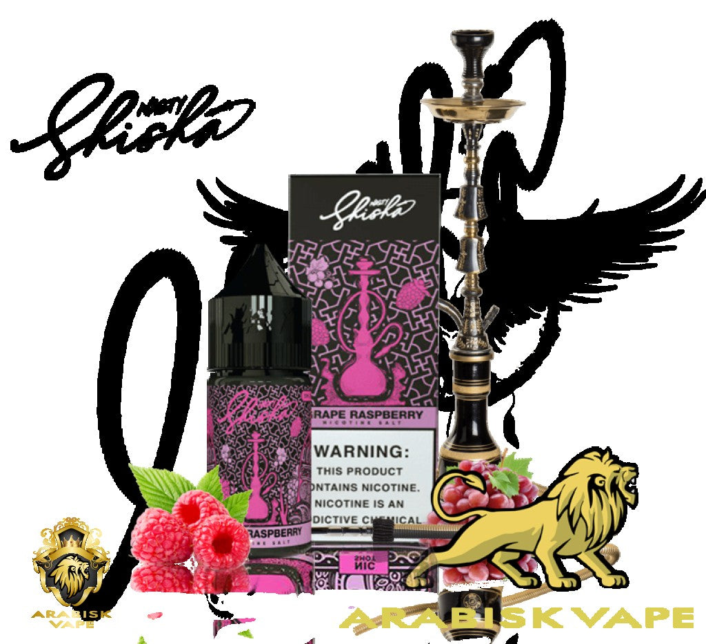 Nasty Shisha Salt - Grape Raspberry 50mg 30ml Nasty Juice