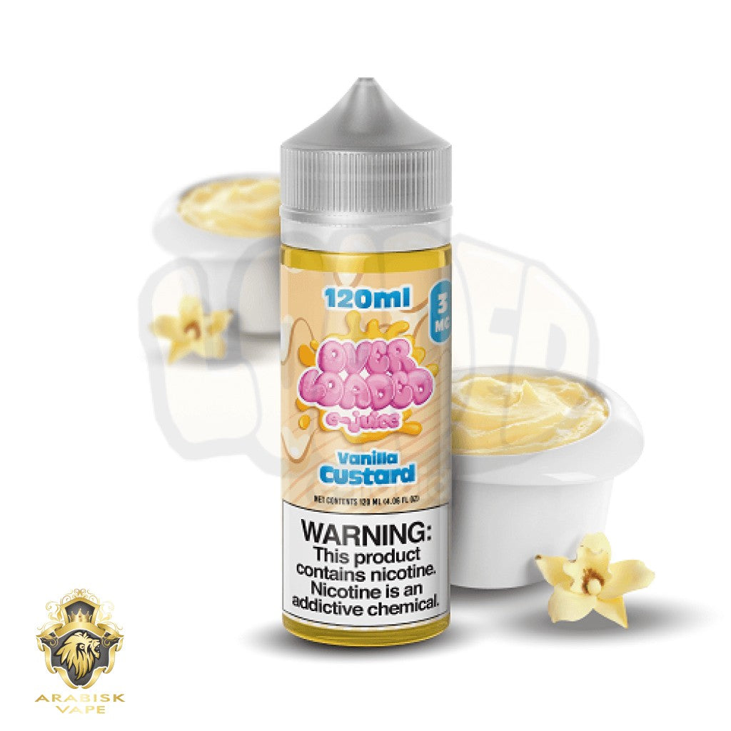 Overloaded - Vanilla Custard 120ml 6mg Loaded E-Juice