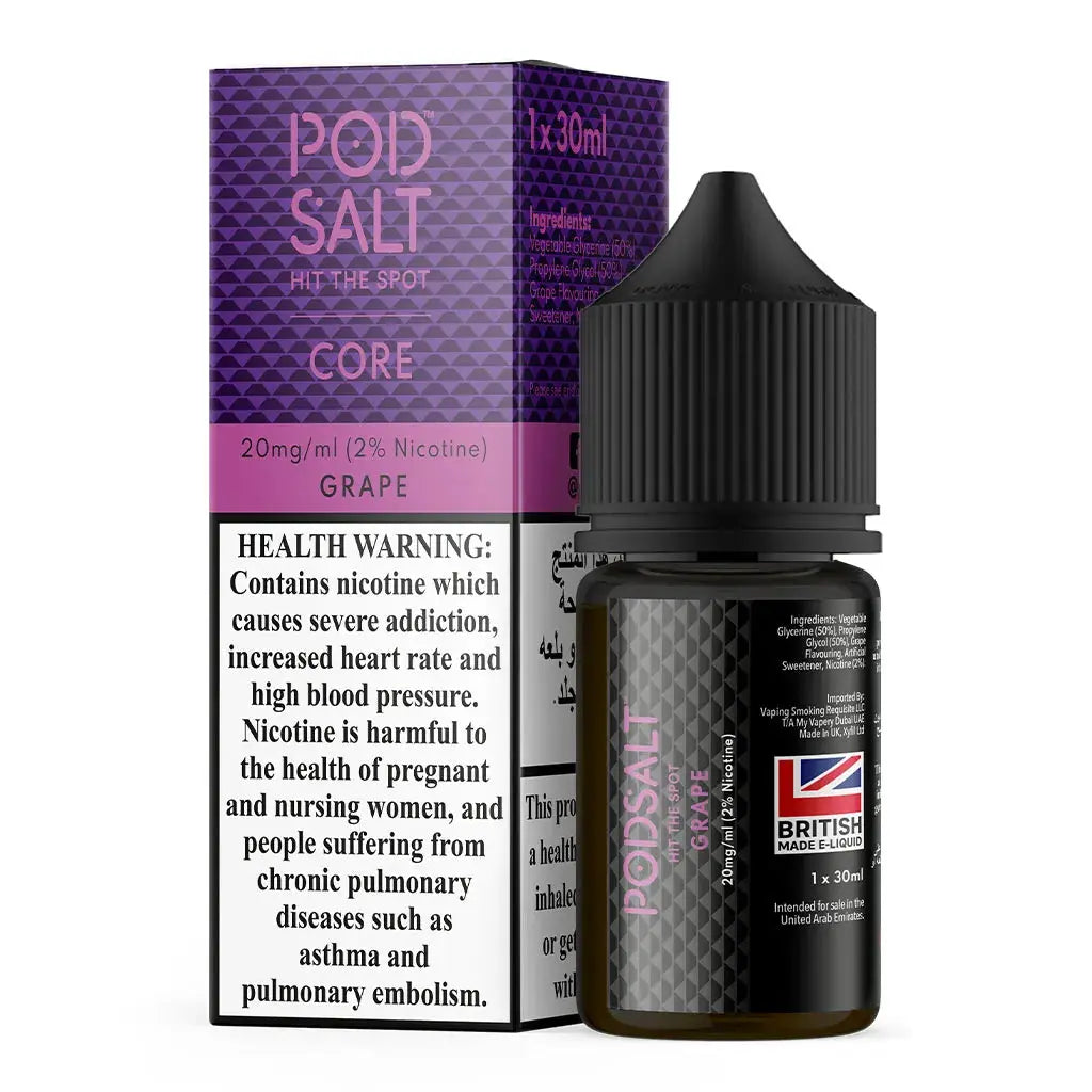 POD SALT CORE GRAPE 20 MG 30 ML Pod Salt