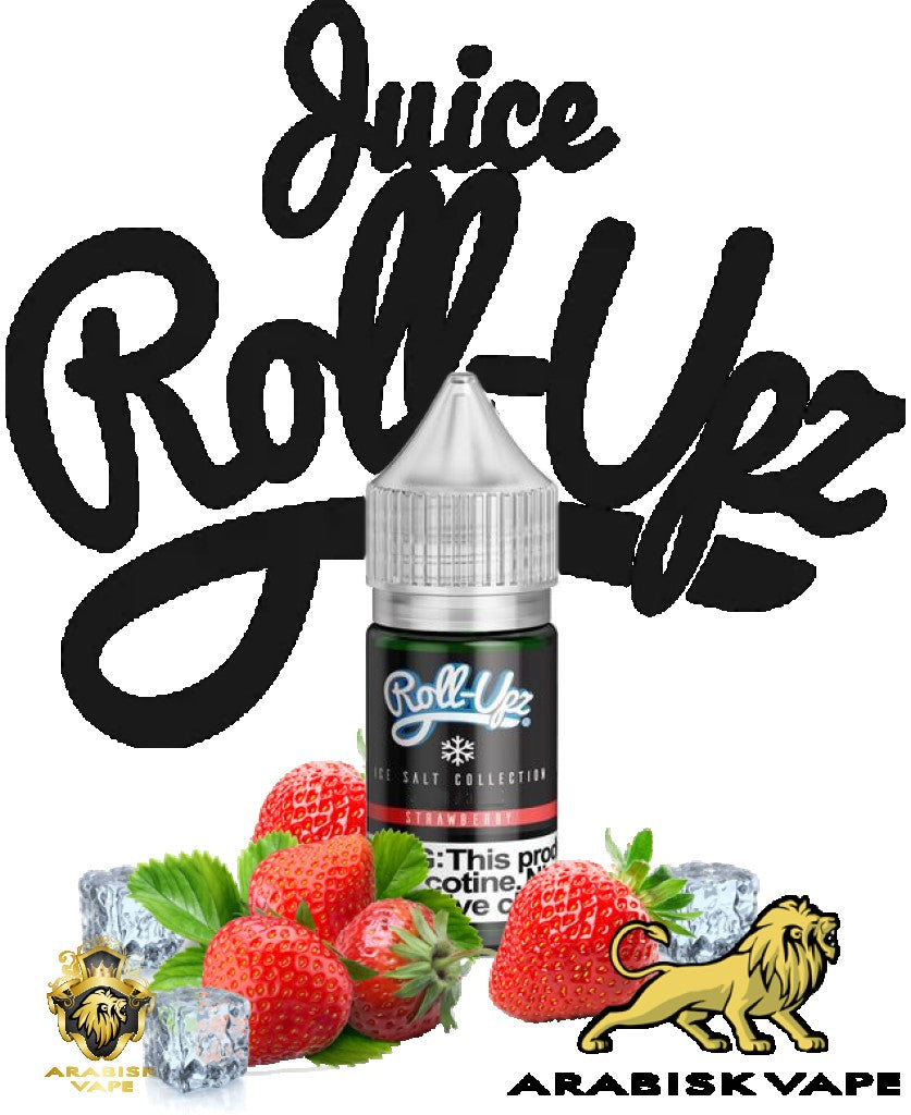 Roll-Upz Salt Series - Strawberry Ice 25mg 30ml Juice Roll-Upz