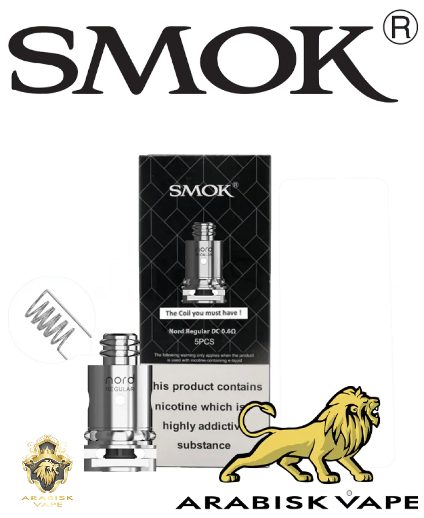 SMOK - Nord 0.6 Regular DC dual coils SMOK