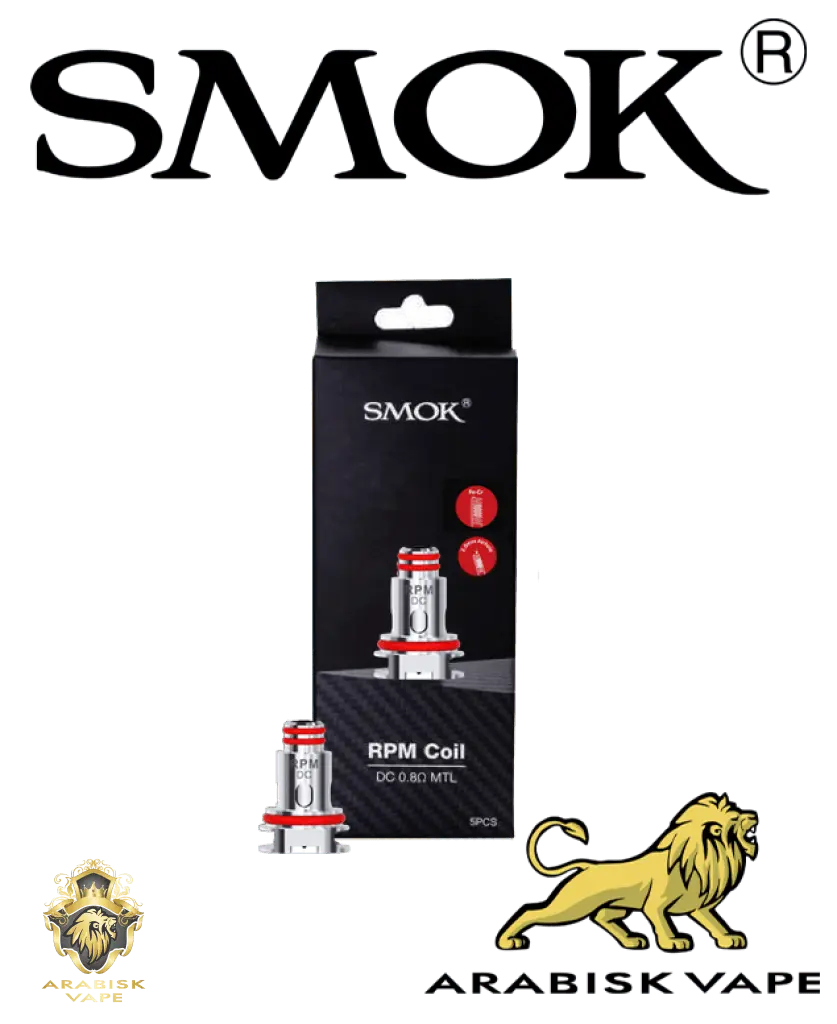 SMOK - RPM DC MTL Coil 0.8ohm SMOK