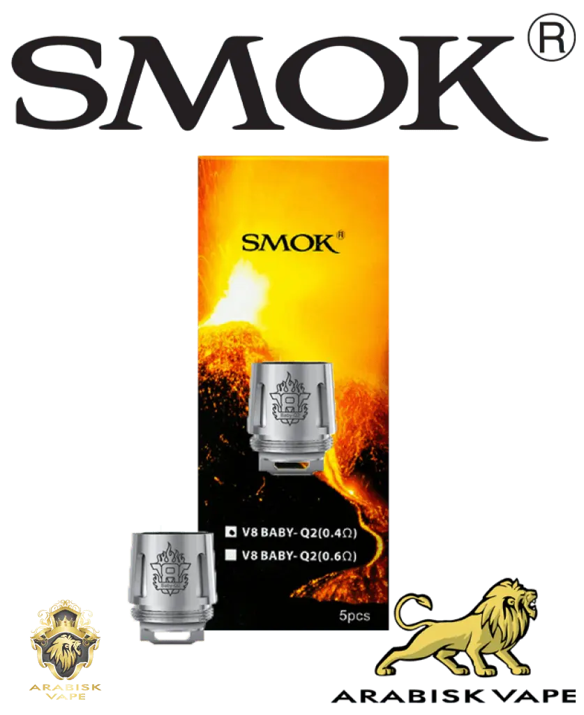SMOK - V8 Baby Q2 - 0.4 Sextuple Coils SMOK