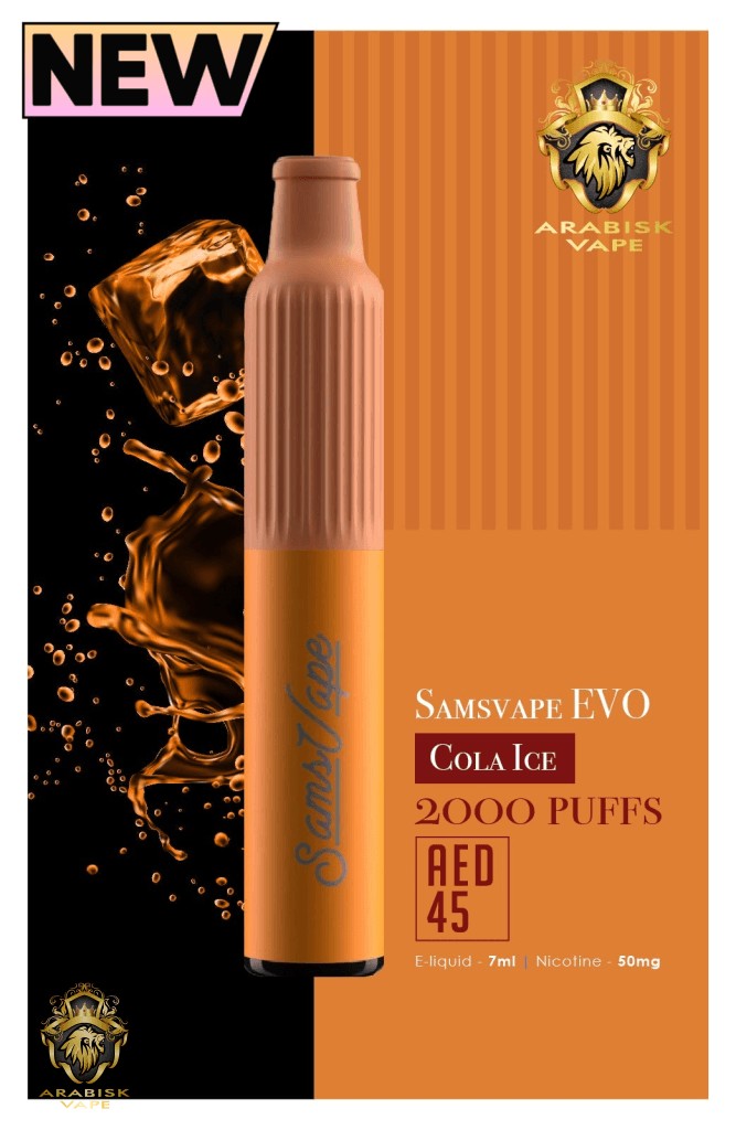 Samsvape EVO - Cola Ice 50mg 2000 Puffs XTRA