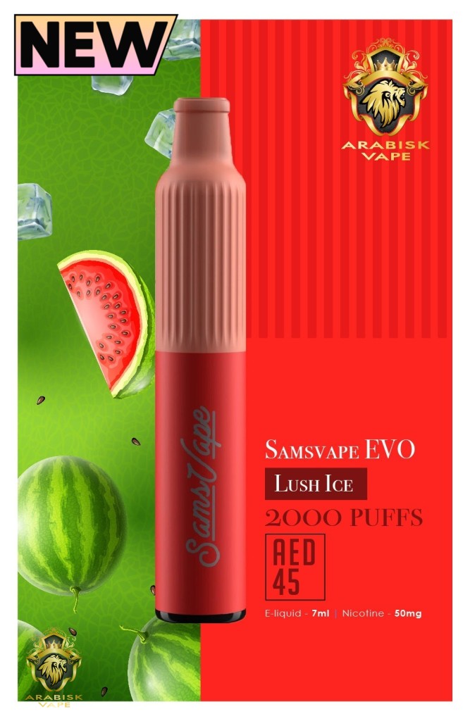 Samsvape EVO - Lush Ice 50mg 2000 Puffs XTRA