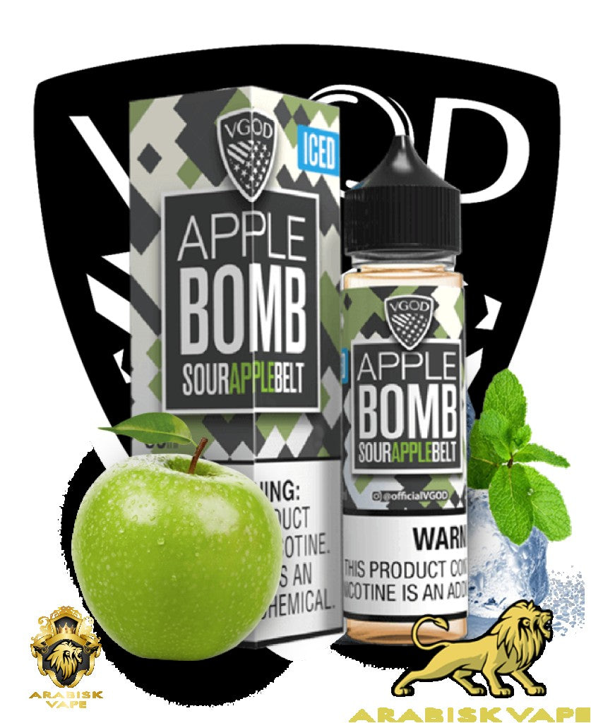 VGOD Bomb Series - Iced Apple 3mg 60ml VGOD