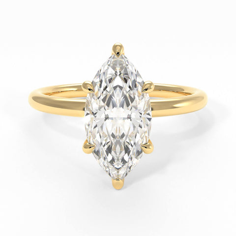 EDEN MARQUISE LAB CREATED DIAMOND ENGAGEMENT RING