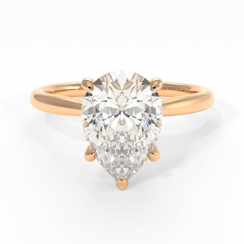 VALERIA PEAR SHAPE LAB CREATED DIAMOND ENGAGEMENT RING