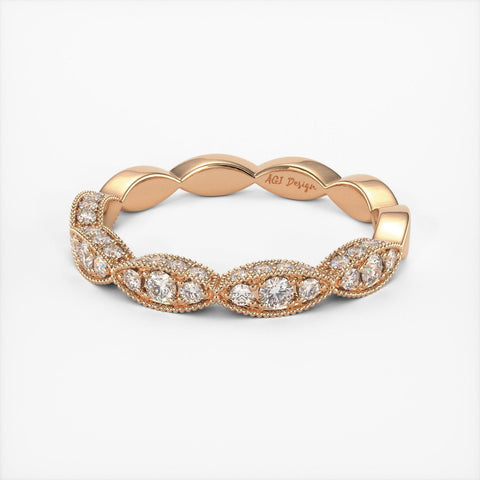 daniela round lab-created diamonds wedding band